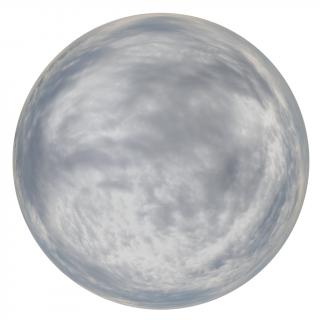 HDRi Skydome of Overcast Sky 12K